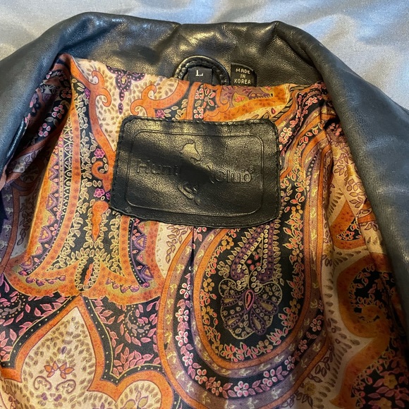 EUC Vintage Hunt Club 100% leather women’s full length coat - Picture 9 of 12